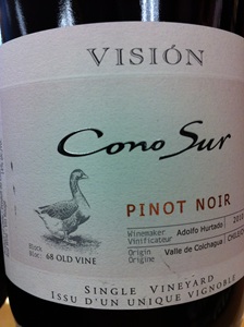 Vision Pinot Noir by Cono Sur 2010